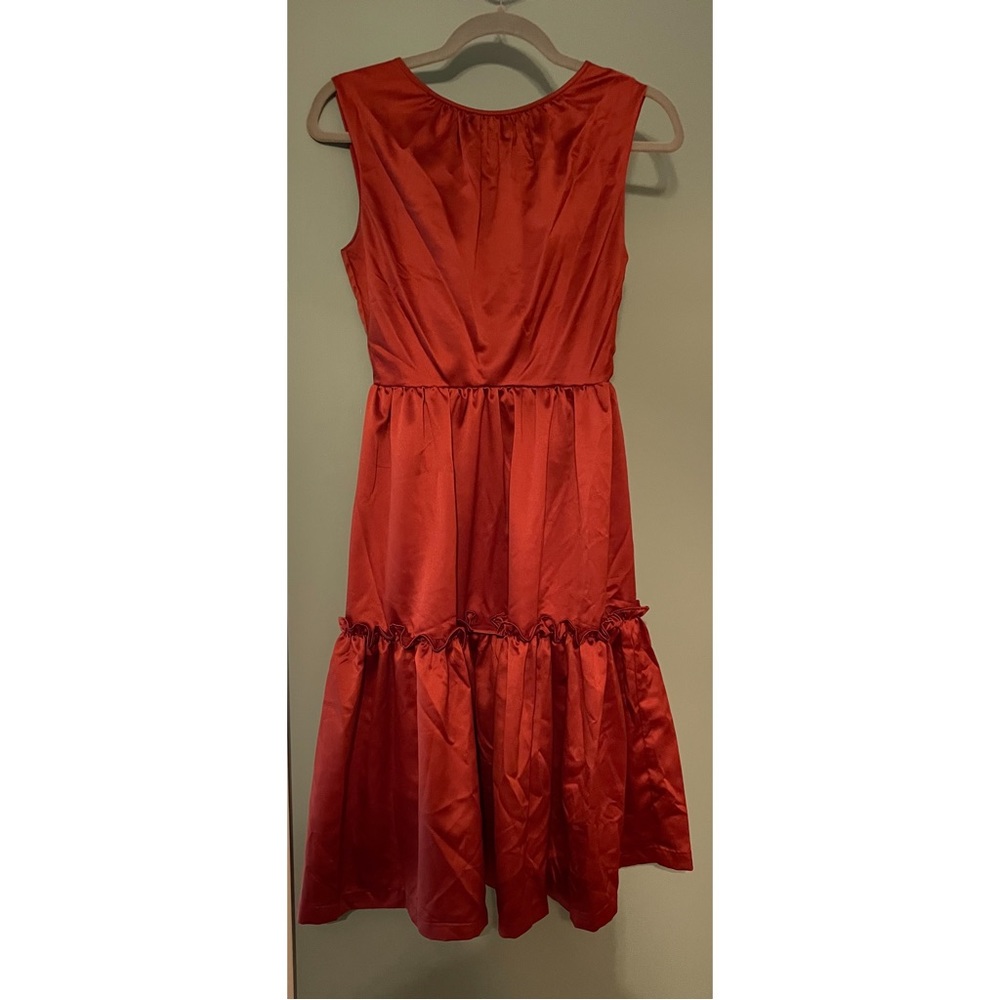 BHLDN Burnt Orange Bridesmaid Dress